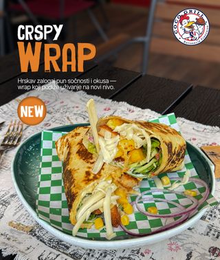 Crispy wrap