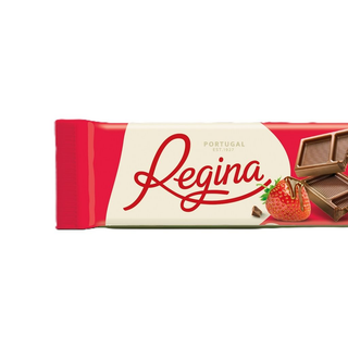 Tablete Chocolate Leite Aroma Morango Regina 20 gr