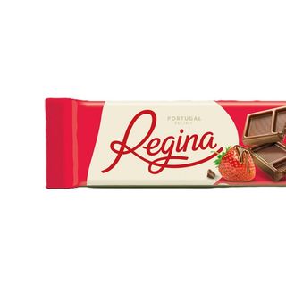Tablete Chocolate Leite Aroma Morango Regina 20 gr