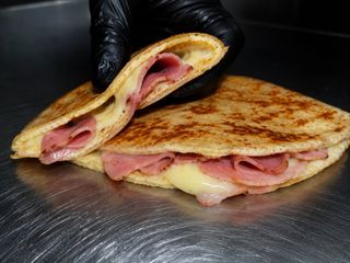 Tortilja sa šunkom i jajima