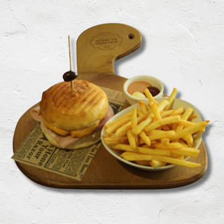 HAMB. INFANTIL + BATATA