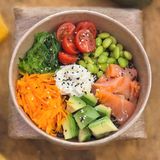 НОВО‼️Протеинов Сьомга Поке Бол