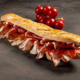 Bocadillo de jamón XXL duroc 100%