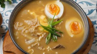 Рамен с сыром