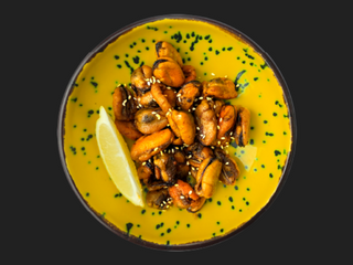 Мідії смажені