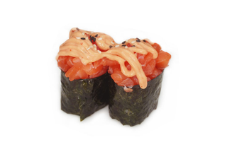 10. Gunkan spicy sake - 4 pezzi