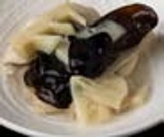 pollo con bambù e funghi