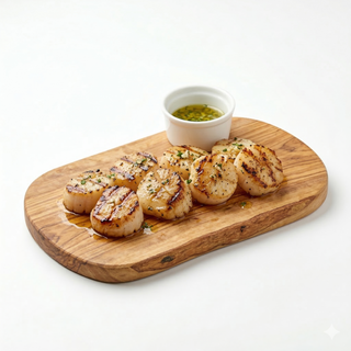 Scoici st jacques grill