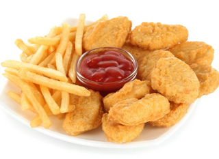 Plato De Nuggets De Pollo (8 Uds.)