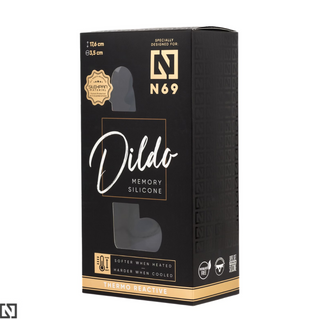 N69 czarne dildo 17,6 cm długości 3,5 cm 130469C