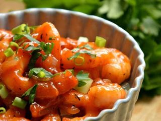 Crevette Sauce Piquante