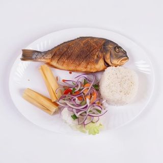 Dorada frita 