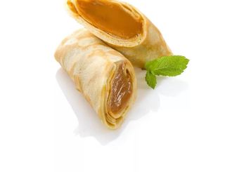 Блин со сгущенкой вареной