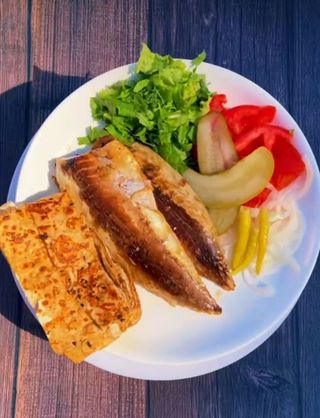 Скумбрия гриль 