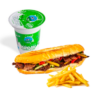 КОМБО ДОНЕР В БАГЕТЕ