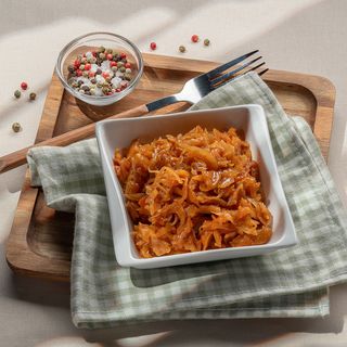 Капуста тушкована