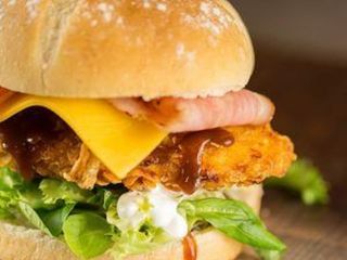 Hamburguesa Chicken Crunchn BBQ