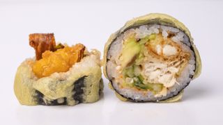 Futomaki kimchi w tempurze 6 szt.