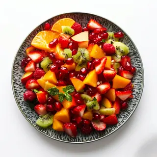 Honey Sliced Fruit Salad
