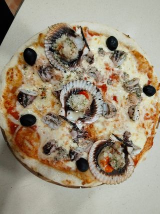 Pizza de calamar