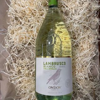 Вино Біле Н/солодке, Civ&civ Lambrusco Bianco Amabile, 2023р(італія), 1,5л