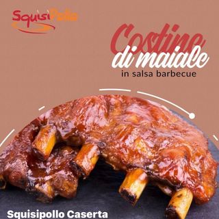 Costine di maiale in salsa barbecue