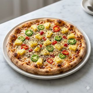 Pizza Sweet And Spicy Vegan (33 Cm.)