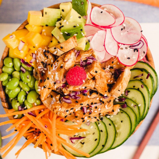 Menu Poké Poulet Teriyaki