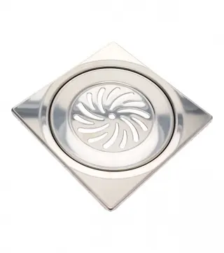 (045321) Rešetka podna 150x150mm 130mm inox 5380