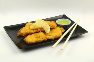 42. Pollo con salsa Limón