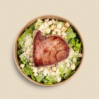 Цезар с Риба Тон стек