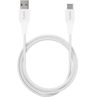 Cable Puro Usb-C/Usb-A Blanco 1 M - 8033830262739