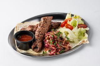  zestaw z Lula kebab z baraniny