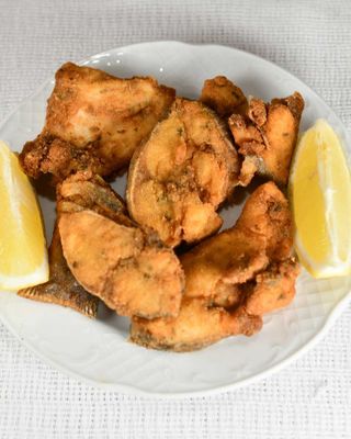 Ración De  Pescado lubina Frita 