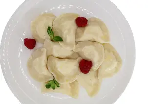 Pierogi ze słodkim serem na/c