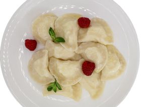 Pierogi z wiśnią na/c