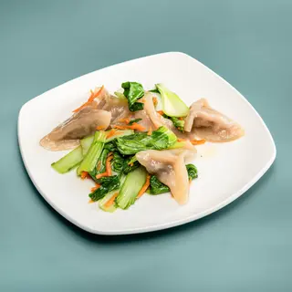 Ravioli di giada saltati 6 pezzi