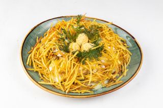 Салат "Гнездо глухаря"