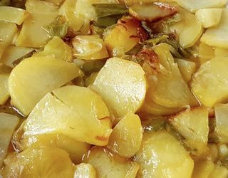 Ración De Papas A Lo Pobre