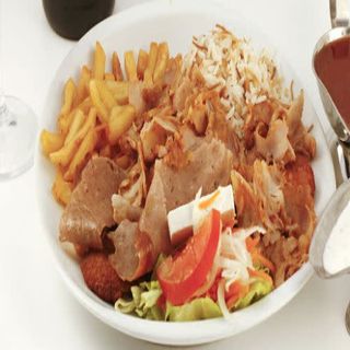 Plato Döner Kebab Mixto