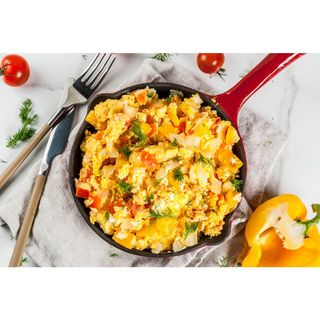 Spicy Indian Scrambled Eggs