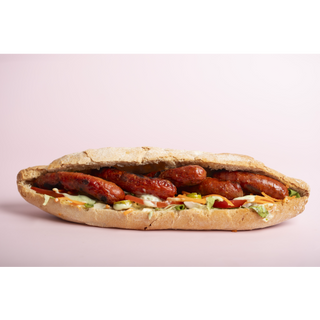 Bocadillo Saucisses Viandes Lafonda 