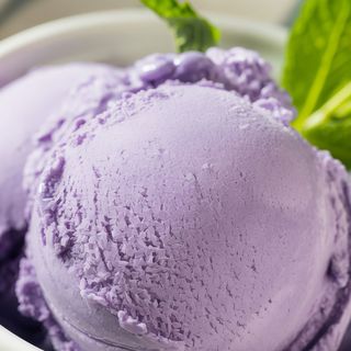 Helado artesanal de Violetas de MORES 500 ml
