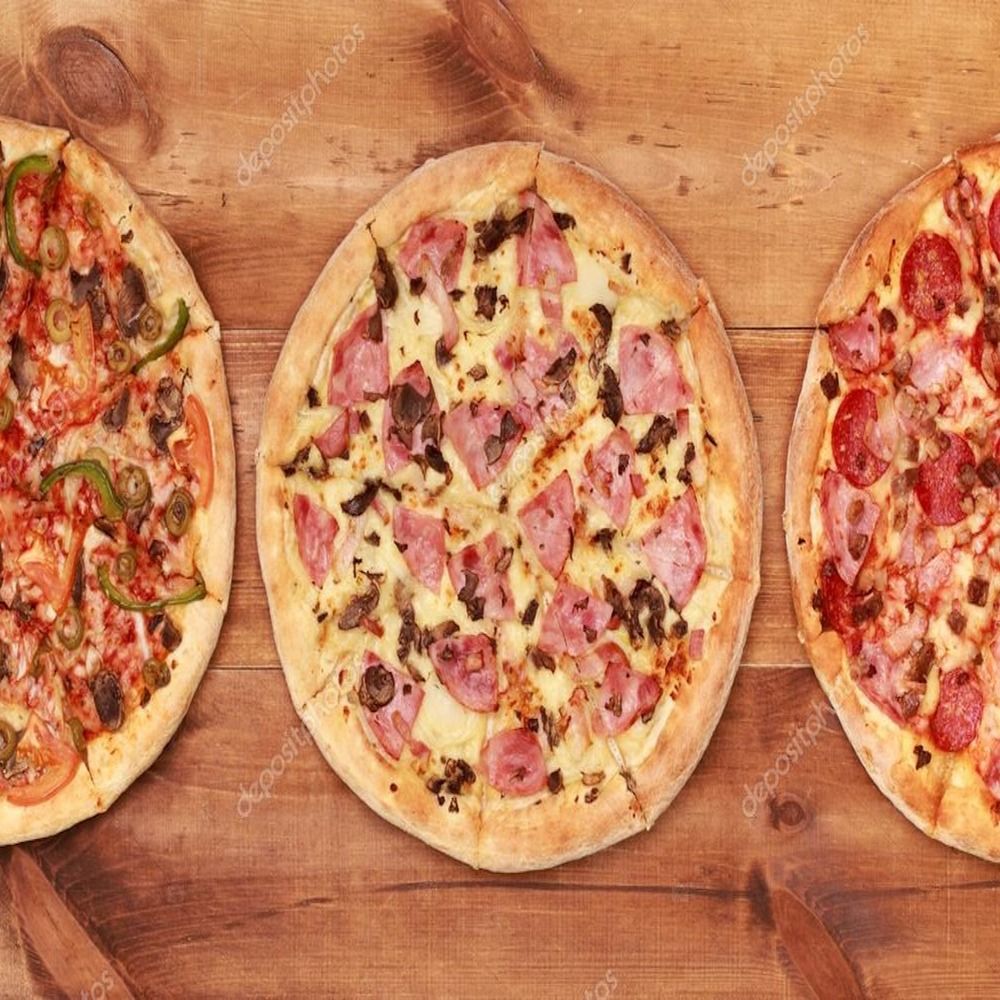 3 Pizzas medianas