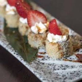 H9. Sake fragola tempura - 6 pezzi