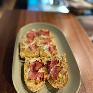 Pão de Alho com Bacon 