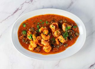 Сотирани тигрови скариди по Провансалски (250г)