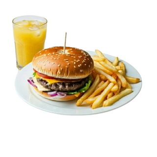 Hamburguesa De Ternera Con Queso
