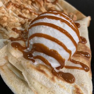 Crepe Con Sirope De Kinder Bueno