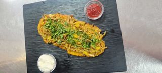 Patacón Con Pollo (1 Ud.)